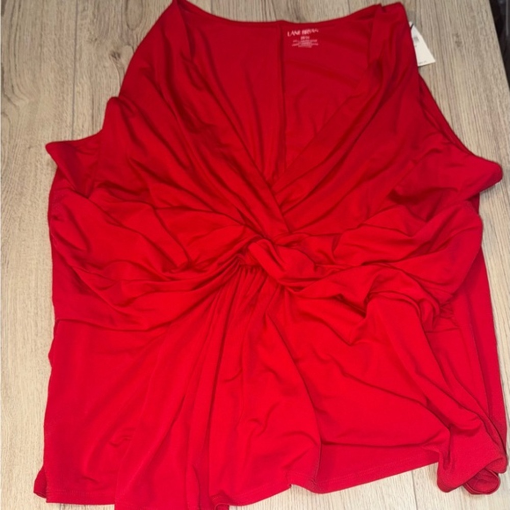 Lane Bryant Red Tank Top